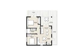 house designed as guest house plans