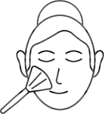 face icon in line art 24446614 vector