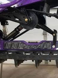 Built and designed for agressive riders or jumpers. Tki Arctic Cat Alpha Rail Brace Wide Open Parts