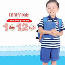 Canifa - Các sản phẩm thời trang trẻ em từ 1 đến 12 tuổi của CANIFA có mặt  trên thị trường từ năm 2001 và đến năm 2005 được chính thức đặt
