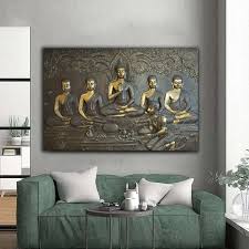 Buddha Canvas Asian Wall Art Buddha