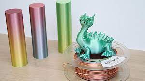 Rainbow Silk Pla Filament 3d Printing