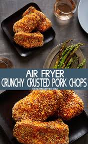 air fryer panko crusted pork chops
