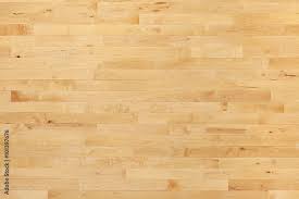 Hardwood Basketball Court Floor Viewed