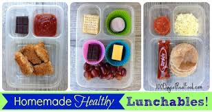diy homemade healthy lunchables that