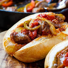 italian sausage and peppers y
