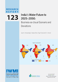 Pdf Indias Water Future To 2025 2050 Business As Usual Scenario