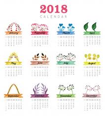 2018 One Page Calendar Printable Max Calendars