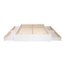 prepac select platform bed with 4