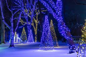 lighting displays winter festival of