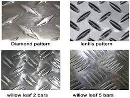 aluminum checker plate sheet patterns