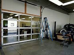 clear gl garage door