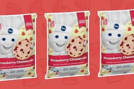 Whether we are looking to celebrate a holiday or show off our fan appreciation, pillsbury is here for us. Pillsbury Strawberry Cheesecake Cookies Are Here Taste Of Home