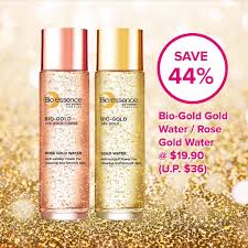 An ingredient used in ancient times by royalty (i'm thinking cleopatra and ankhesenamun, i love the ancient egyptians!) to help them maintain their youthful appearance and. Bio Essence Singapore 44 Off Bio Gold Gold Rose Gold Water Facebook