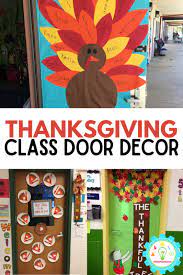 10 festive thanksgiving clroom door