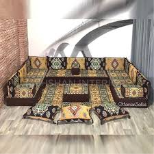 Arabic Majlis With U Shaped Seating Sofa