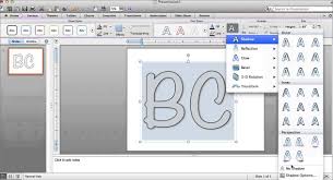 Filling Word Art And Shapes On Powerpoint For Mac