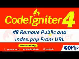 index php from url codeigniter 4
