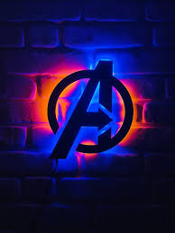 Avengers Led Sign Hero Neon Sign