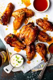 air fryer frozen en wings with hot