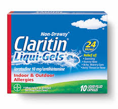 Claritin Liqui Gels 24 Hour Relieve Allergy Symptoms