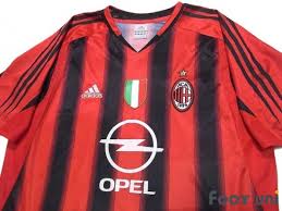 Liverpool vs ac milan 2005(uefa champions league final). Ac Milan 2004 2005 Home Shirt 3 Maldini Online Store From Footuni Japan