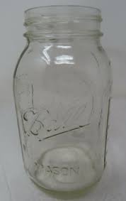 Ball Mason 1 Quart Glass Clear Jar