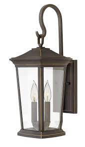 Rubbed Bronze Outdoor Wall Light
