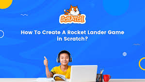 rocket lander game in scratch