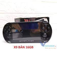 SIÊU GIẢM GIÁ) Máy Chơi Game Cầm Tay đa năng PSP X9 và X12(MÀU ĐEN) BẢN 8GB  VÀ 16GB