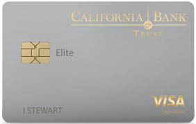 Maybe you would like to learn more about one of these? Credit Cards California Bank Trust