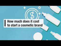 cost to start a cosmetic brand