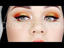 year dragon eye makeup tutorial