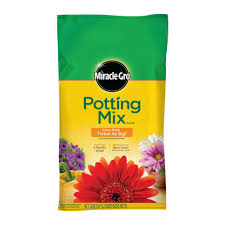 It also contains forest products, sand and perlite to help prevent soil compaction and improve drainage. Miracle Gro Potting Mix 1cuft Miracle Gro Stein S Garden Home