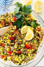 tricolor quinoa salad recipe with