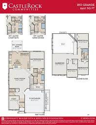 Castlerock Floor Plans Home Builders