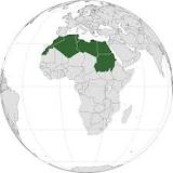 What are the major landforms in North Africa?
