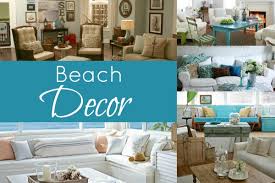 beached themed living room decor
