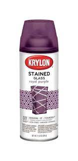 krylon stained glass translucent spray