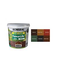 Ronseal Fence Life Shed Fence Garden