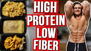 Protein is a macronutrient that forms the building blocks of the human body. Vegan Fitness Meal Prep Low Fiber High Protein Youtube