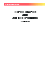 Pdf Refrigeration And Air Conditioning Third Edition
