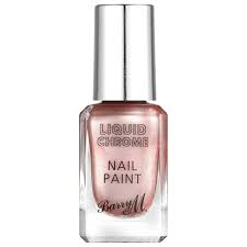 barry m cosmetics liquid chrome nail
