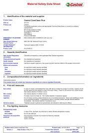material safety data sheet industrial