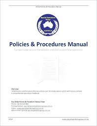 Human Resources Policy Manual Template And Procedures Resource May 7