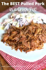 the best pulled pork in a crock pot