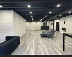 Basement Ceiling Painted Black Is It A