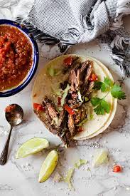 slow cooked beef for tacos using pot