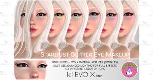 stardust glitter eye makeup by brat