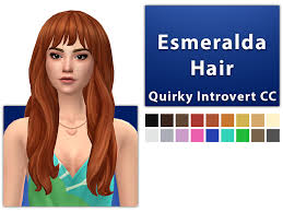 the sims resource esmeralda hair